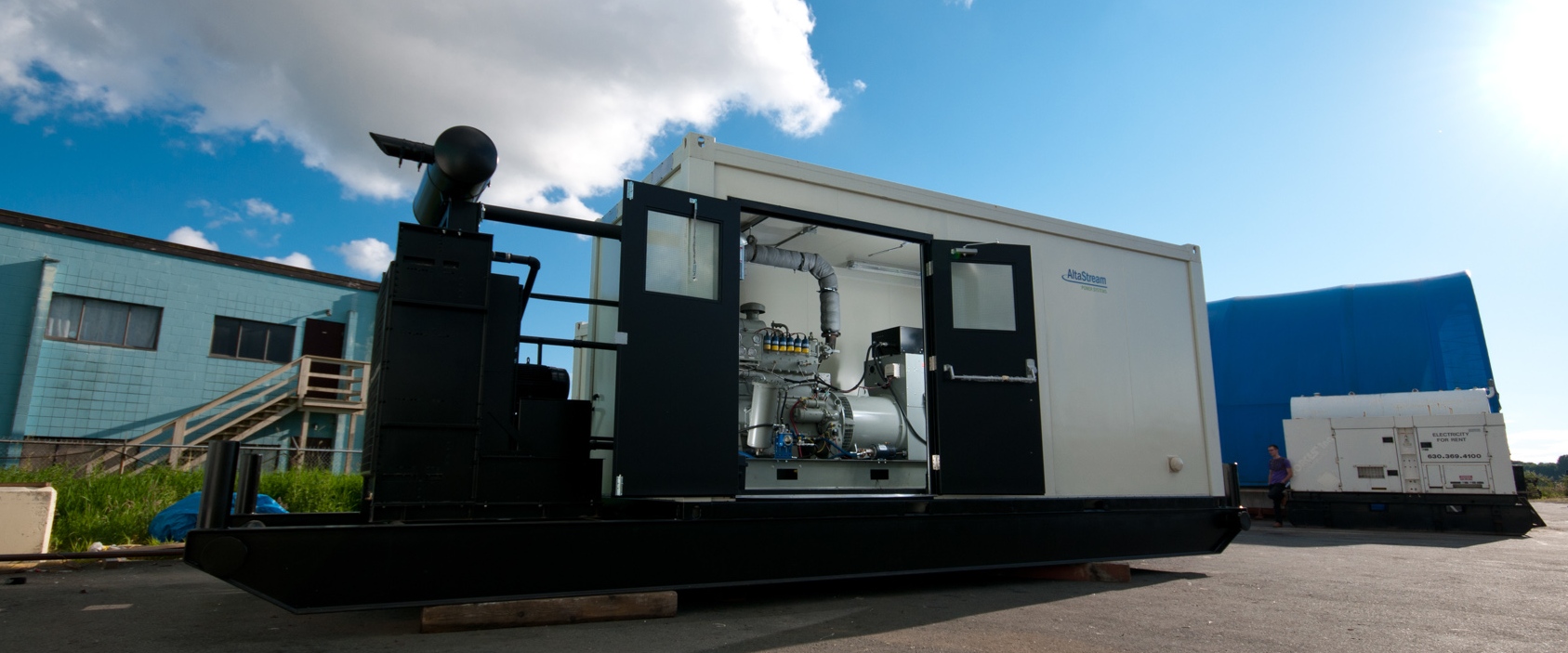 FPaK Enclosure on Oilfield Skid